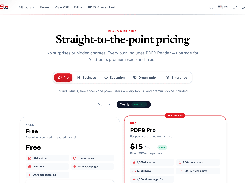 Plans & Pricing Page — Pro, Business, Education, Enterprise