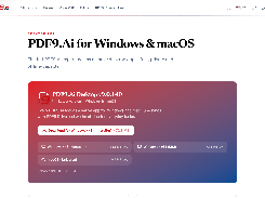 Desktop App Download Page — Windows & macOS