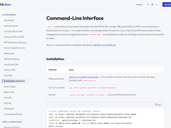 The open-source pdfik CLI with a wkhtmltopdf compatibility mode