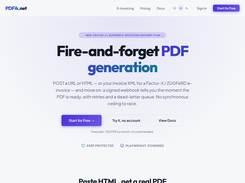 Fire-and-forget PDF generation: submit a URL or HTML, get a signed webhook when the PDF is ready