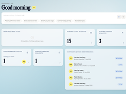 The central workspace where you can manage everything