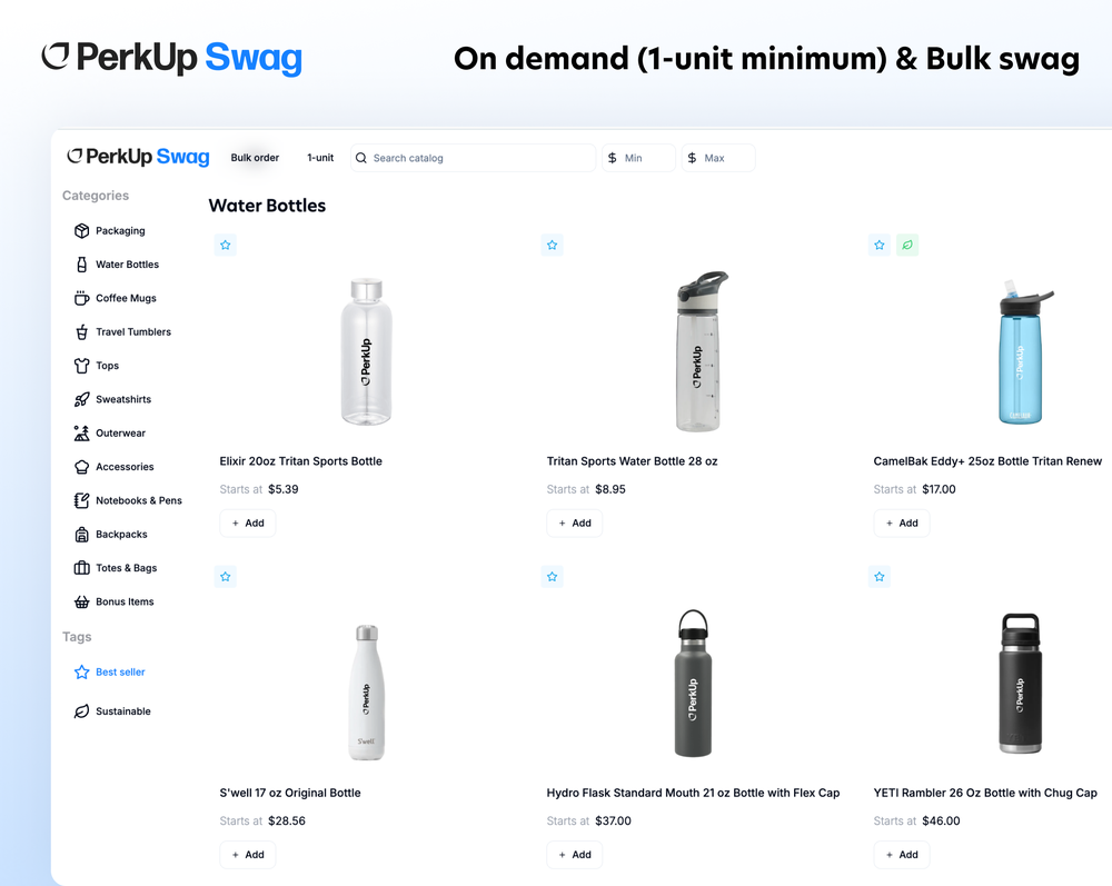 Swag Catalog