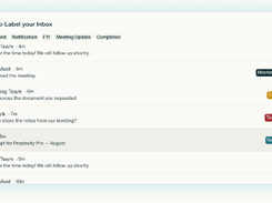 Perplexity Email Assistant Screenshot 1