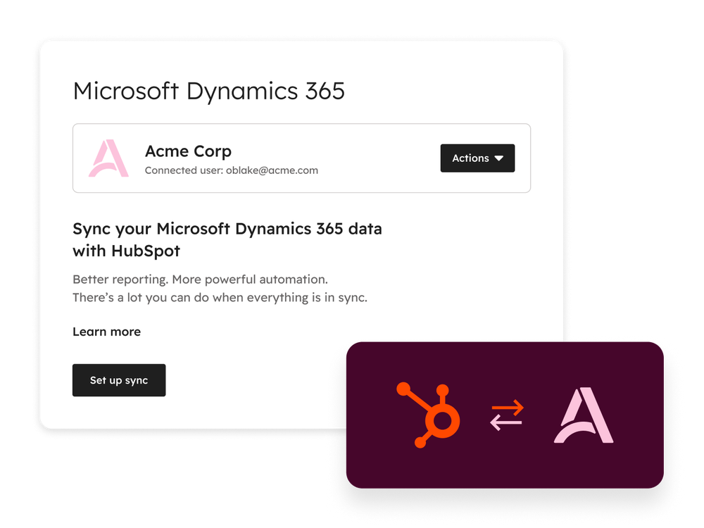 HubSpot Data Hub Screenshot 1