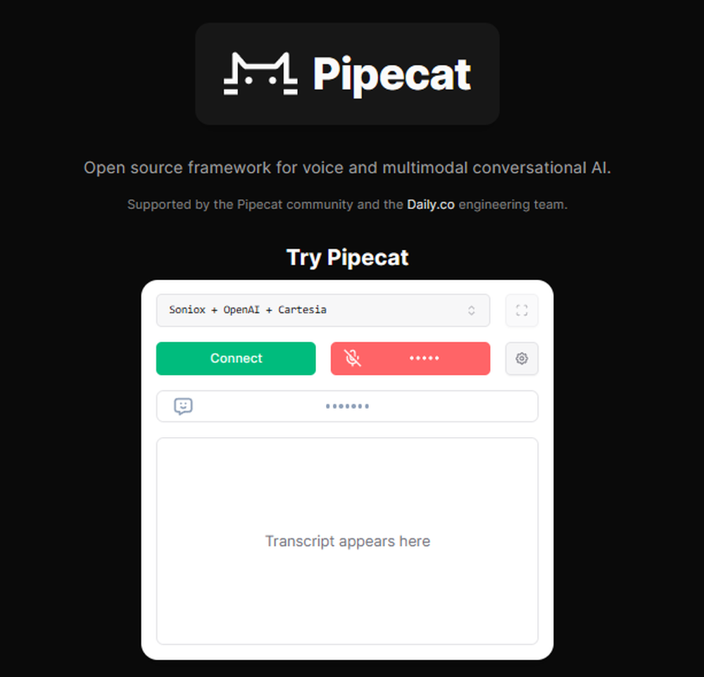 Pipecat Screenshot 1