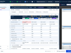 Review extracted plan data in one workspace before it reaches a client.