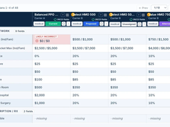 Compare source-backed plan details and flag values that need confirmation.