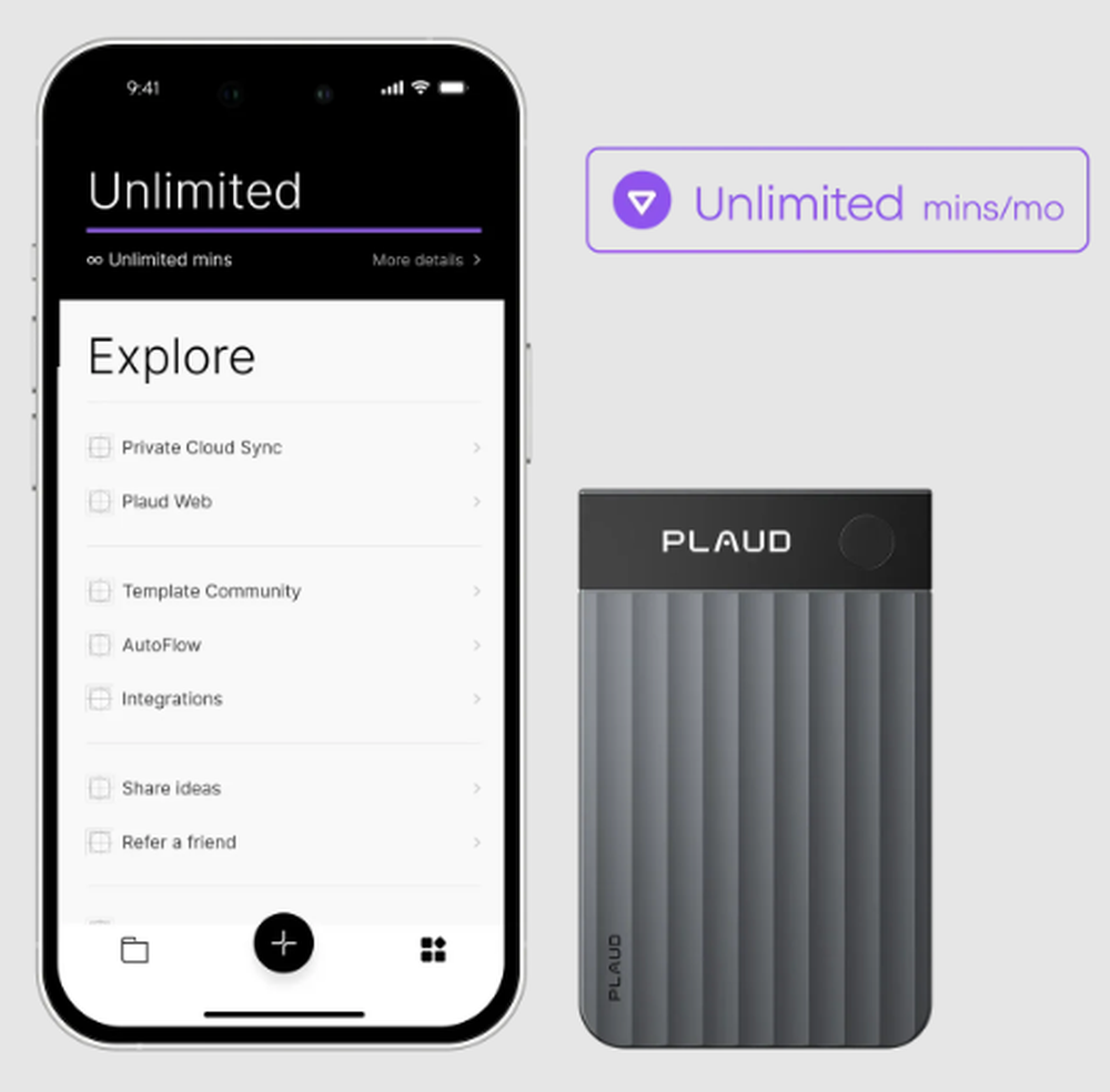 Plaud Screenshot 1