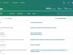 Language page