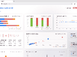 Live operational claims dashboard and reporting