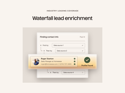 Lead enrichment