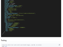 Postcodes.io Screenshot 2