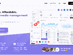 Postoria. Affordable social media management tool