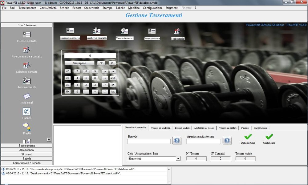 PowerFIT Screenshot 1