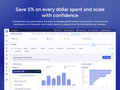 Dashboard & savings control