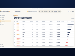 Stock Analytics Scorecard