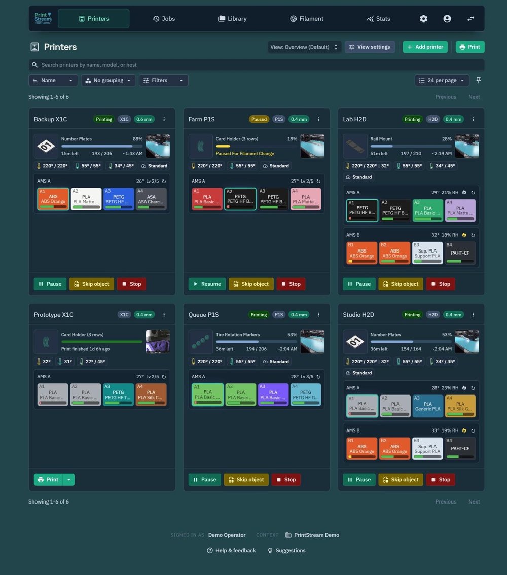 PrintStream Screenshot 1