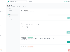 PRISM project settings page showing project information, notification preferences, evaluation AI configuration, and a project deletion control.