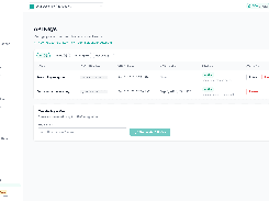 PRISM API Keys page listing two active keys with masked key previews, creation times, status, and rotate or revoke controls.