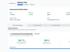 Vendor Assessment Report
