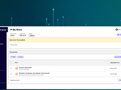 Secure and easy storage of corporate documentation - all in one place.