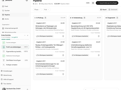 Bid pipeline with your own phases and deadlines
