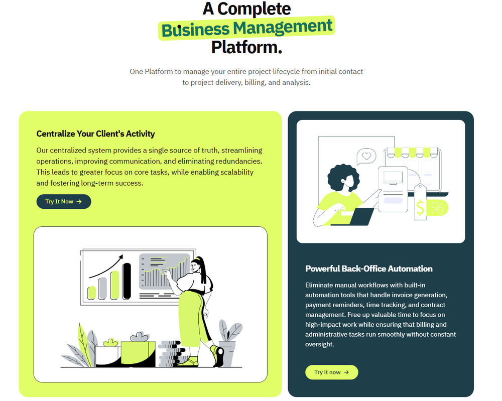Clientivity Screenshot 1