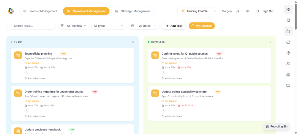 Bosplan Screenshot 1
