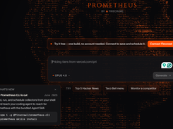 Prometheus by Firecrawl Screenshot 1