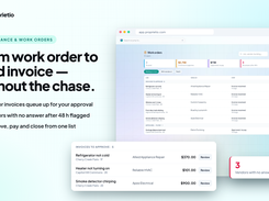 Maintenance and work orders: vendor invoices queue up for approval, unresponsive vendors flagged after 48h