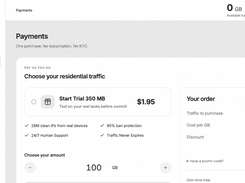 Prepaid traffic and payments