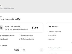 ProxyLane payments: choose prepaid residential traffic