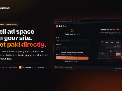 Your own advertise page: every site gets a branded ad portal in its own name and colours. Businesses sign up, book, pay you and upload their own ads.