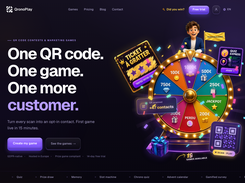 One QR code, one game, one more customer: turn every scan into an opt-in contact. First game live in 15 minutes.