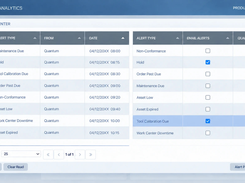 Automatically notify the right people when production events, exceptions, or critical conditions occur so issues can be addressed before they impact your operations.
