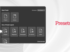 New Welcome Screen Experience! Plus, Customizable Workspace Setups