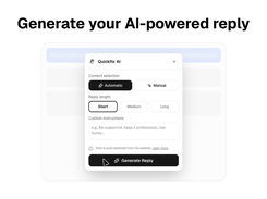 Quickfix AI settings
