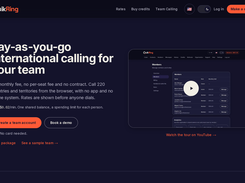 Team Calling: one shared balance with a spending limit for each person