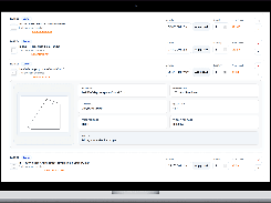 Desktop parts interface listing uploaded DXF parts, materials, quantities, per-part prices, and a selected part preview.