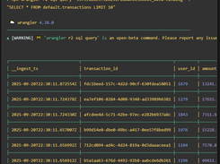 R2 SQL Screenshot 1