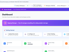 Dashboard Ragleap