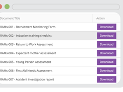 RAMs App Screenshot 2