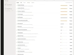 RankZap Site Health screen for turfgrassking.com showing an 81 health score, crawl coverage, issue counts, and a long list of site-audit issues.