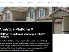 Rapid Analytics Platform Screenshot 1
