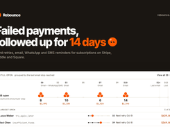 Failed payment recovery for Stripe, Paddle and Square