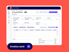 create and send invoices