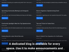 Dedicated blog