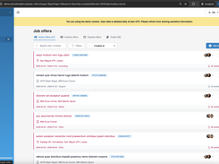 Job offers