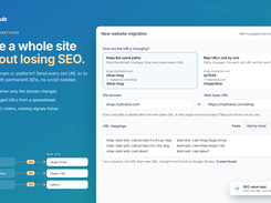 Website migration: map old URLs to new ones and keep SEO
