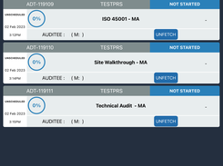Home Page Screen